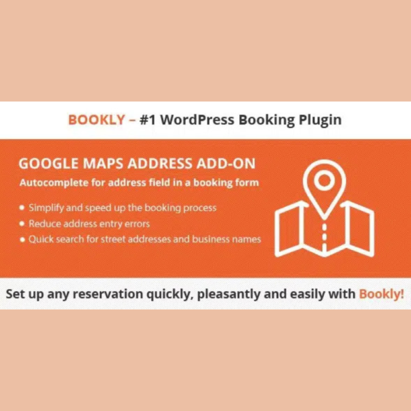 Bookly Google Maps Address Add-on