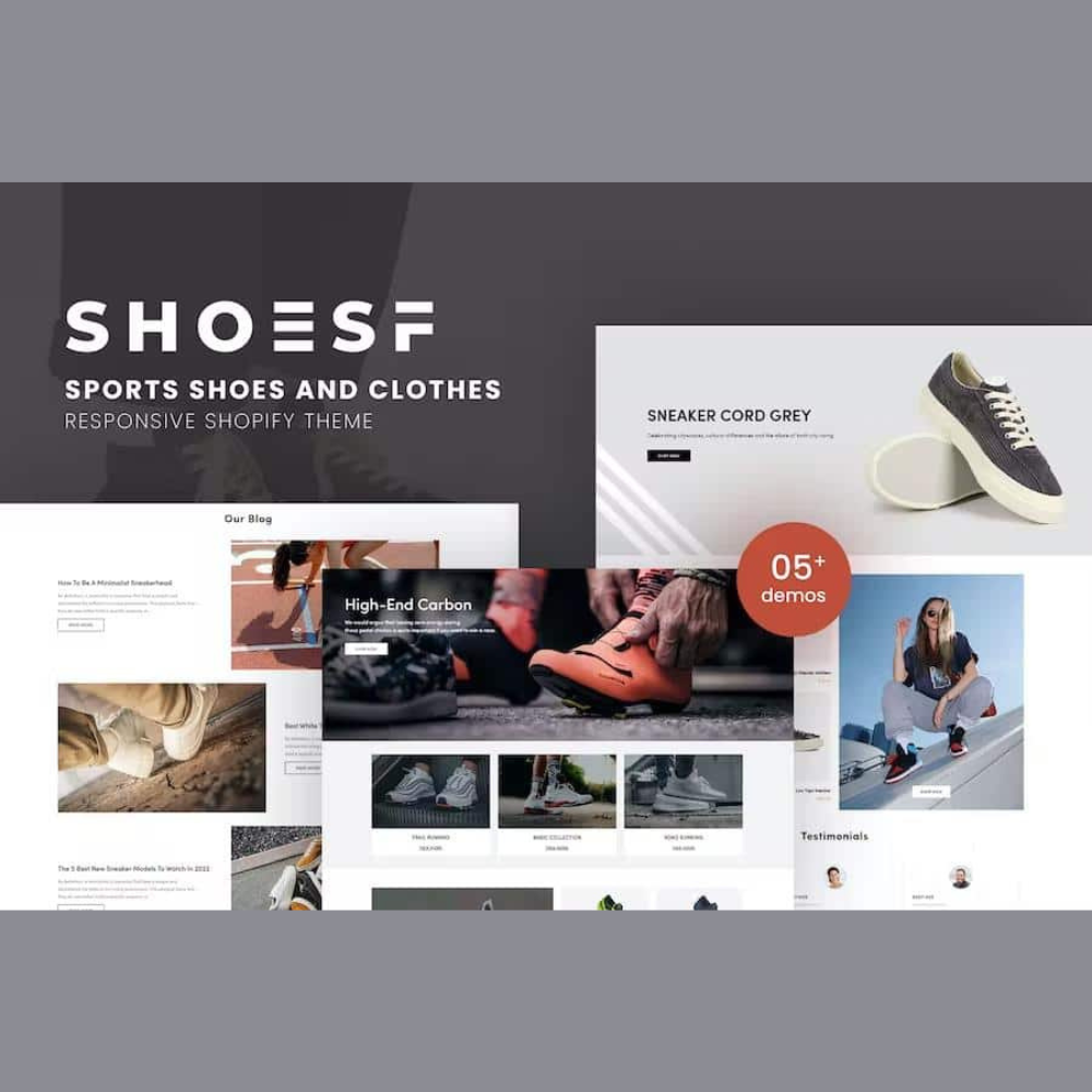 Shoesf – Running Sports Shoes Clothes Shopify Theme Shoesf – Running Sports Shoes Clothes Shopify Theme - Image 1