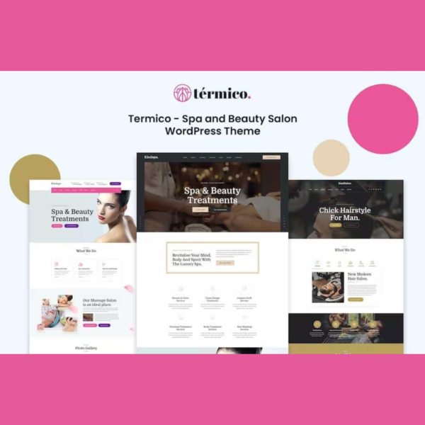 Termico -Spa and Beauty Salon WordPress Theme