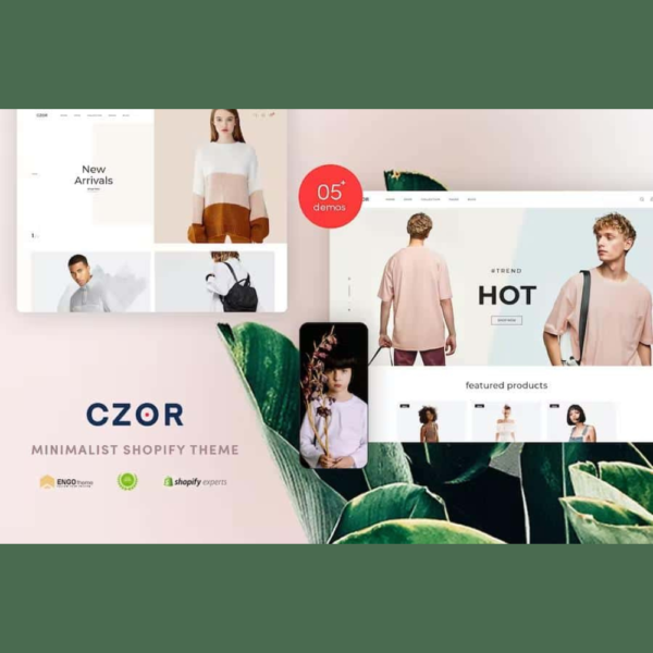 CZOR – Minimalist Shopify Theme