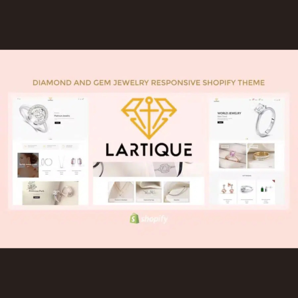 Lartique – Diamond And Gem Jewelry Responsive Shopify Theme