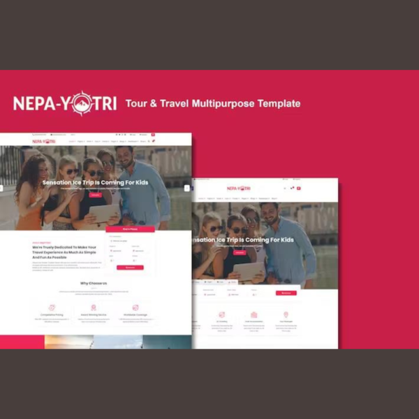 Nepayatri – Tour & Travel Multipurpose Template