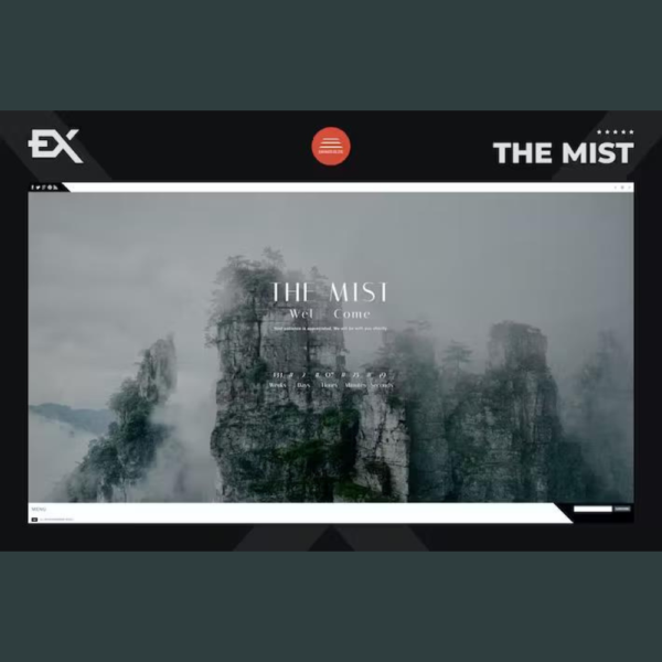 The Mist – Responsive Coming Soon Page